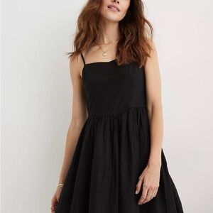 Aerie Elegant Black Mini Dress